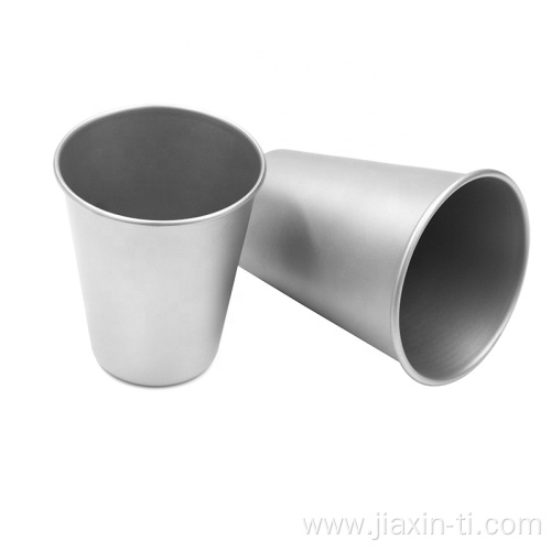 Reusable Ultralight Titanium Beer Mug for Picnic